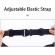 Borseta sport pentru alergat, material impermeabil, cu doua buzunare pentru telefon si alte accesorii, 88.5 cm, negru, Vivo
