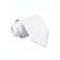 Cravata cu aspect matasos, alb, 157 x 9 cm, CRV2, Vivo