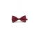 Papion cu aspect matasos, 12 x 7 cm, Dark Red