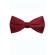 Papion cu aspect matasos, 12 x 7 cm, Dark Red