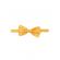 Papion cu aspect matasos, 12 x 7 cm, Gold