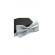 Papion cu aspect matasos, 12 x 7 cm, Light Grey