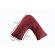 Fata de perna de gravide, V-shape, bordo, Vivo