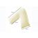 Fata de perna de gravide, V-shape, crem, Vivo