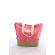 Geanta pentru plaja, cu flamingo, pink, 47 x 40 cm, BB1013