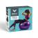 Minge pentru fitness, yoga, exercitii gimnastica, diametru 65 cm, mov, Feel Fit