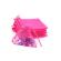 Saculeti organza, 10x15 cm, 25 bucati, Bubble Gum Pink, OBAGLARGE