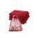 Saculeti organza, 10x15 cm, 25 bucati, Burgundy, OBAGLARGE