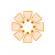 Saculeti organza, 10x15 cm, 25 bucati, Orange, OBAGLARGE