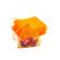 Saculeti organza, 10x15 cm, 25 bucati, Orange, OBAGLARGE