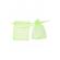 Saculeti organza, 5x7 cm, 25 bucati, Lime Green , OBAGSMALL