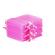 Saculeti organza, 5x7 cm, 25 bucati, Neon Pink , OBAGSMALL