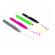 Set markere colorate, 20 bucati, cu 6 culori neon, Grafix, R04-0094