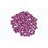 Set strasuri acrilice, 1mm, Purple