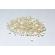 Strasuri acrilice, decoratiune, 1mm, 1 g, AB Ivory, Vivo