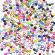 Strasuri acrilice, decoratiune, 1mm, 1g, Mix, Vivo