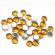 Strasuri acrilice, decoratiune, 2mm, 2 g, Gold, Vivo