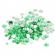 Strasuri acrilice, decoratiune, 3mm, 10 g, Aqua, Vivo