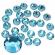Strasuri acrilice, decoratiune, 3mm, 10 g, Light Blue, Vivo