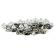 Strasuri acrilice, decoratiune, 4mm, 13 g, Clear, Vivo