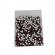 Strasuri acrilice, decoratiune, 4mm, 13 g, Deep Red, Vivo
