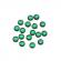 Strasuri acrilice, decoratiune, 4mm, 13 g, Green, Vivo