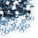 Strasuri acrilice, decoratiune, 4mm, 13 g, Light Blue, Vivo