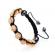 Bratara Shamballa, cu cristale, Gold