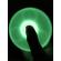 Fidget Spinner Jucarie Antistres, Alb Fluorescent, Vivo, MM0102-GA