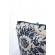 Geanta pentru plaja, albastru inchis cu flori albe, 46 x 34.5 cm, BB0865C
