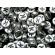Margele acrlice cu litera K rotunde, 7 mm, Silver, 100 bucati, Vivo AK701