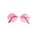 Ochelari de soare retro, copii, lentile pink