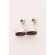 Set butoni camasa, cu cristale, Negru, Ryan Keeper, S1