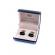 Set butoni camasa, cu cristale, Negru, Ryan Keeper, S2