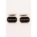 Set butoni camasa, cu cristale, Negru, Ryan Keeper, S2