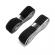 Banda velcro autoadeziva, negru, 20 mm x 1m, DT90867