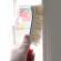 Perie sarma cu maner rosu din plastic, DEKTON, DT85984