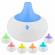 Set difuzor aromaterapie/ umidificator, 3 uleiuri esentiale, alb, 80 ml, 2506