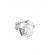 Buton maner mobila cristal transparent, rotund, 3 x 4 cm, KG0401
