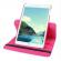 Husa Apple iPad, rotire 360 °, Roz, LARGE, 24 x 18.5 cm, VIVO