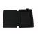 Husa tableta, negru, ajustare unghi, clapa cu patent, 24 x 19 cm, 12 inch