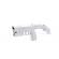 Pistol laser, compatibil Nintendo WII, fara Remote & Nunchuk, alb, LAGUN