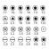 Set 25 mini biti cu surubelnita de precizie, Mighty Toolware, MT019