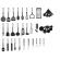 Set 37 ustensile de bucatarie, HCK2520-37, Vivo