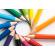 Set de 45 creioane colorate asortate, Grafix, T45P-B