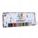 Set de 45 creioane colorate asortate, Grafix, T45P-B