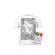 Set doua tricouri de colorat,flamingo si lama, 6 carioci lavabile, 3-4 ani, 104 cm, Splat Planet