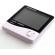 Termometru si Higrometru Digital de Camera HTC1, Design Slim, Ceas, Functie Min / Max, Baterie Inclusa AAA ,Suport Stand, Slim, Alb