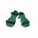 Sandale pentru aerat gazon, verde, 1 pereche, 1105