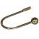 Set accesoriu de prindere perdea / draperie, 2 bucati, alama antica, HOLDBACK